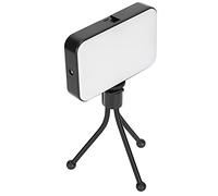 SALALIS Luz de Vídeo Portátil para Fotografía, 3200K-6500K, Brillo Ajustable para Vlog y Retratos, Luz de Relleno ABS