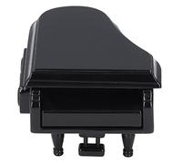 SALALIS Modelo de Piano en Miniatura, Decoración Elegante de Mano de Obra Fina Negra para Casa de Muñecas, Juguetes para Niños, Manual de Tilo de 3,3x2,8x2,4 Pulgadas