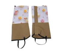 SALALIS Polainas de Nieve Duraderas para Niños, Cubiertas de Piernas Impermeables Ajustables para Niñas, para esquí Al Aire, Senderismo, 2 Unidades (#3)