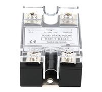 SALALIS Relé de Estado Sólido SSR-40-DA, Módulo de CA Controlado por Duradero, Administración de EnergíA de 40 A para Aplicaciones Industriales, Carcasa Resistente A Altas Temperaturas, 1 Paquete