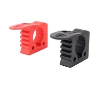 SALALIS Soporte de Pala con Abrazadera de Goma de Liberación Rápida para Camiones UTV ATV Offroad, 2 Juegos para Organización y Herramientas de Garaje, Se Adapta a Mangos de Herramientas de 1-1/7