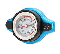 SALALIS Tapa de Radiador de Alta Presión de Aleación de Aluminio a Prueba de Fugas para Automóvil, Ajuste del Indicador de Temperatura, Universal para Motocicletas y Vehículos Todo Terreno, ABS +