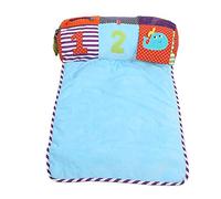 SALALIS Tapete Multifuncional para Bebés para Actividades de Aprendizaje y Gateo con Diseños Coloridos para Bebés de 6 Meses a 2 Años Felpa Súper Suave 13 X 44 X 78 Cm (Estera de Escalada)