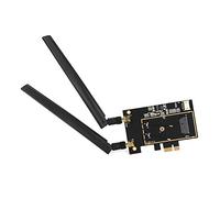 SALALIS Tarjeta Adaptadora Convertidora M.2 NGFF a PCI-E 1X para Red WiFi de Escritorio 8260 7265 1535 7260, Compatible con Minitarjetas PCIe para Aplicaciones Inalámbricas