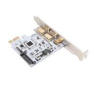 SALALIS Tarjeta de Expansión USB 3.2 Adaptador de Puerto Dual de Alta Velocidad de 5 Gbps para Entornos Modernos de Múltiples Dispositivos Pizarra de Resina