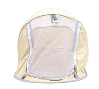 SALALIS Tienda Portátil para Gatos y Mascotas, Recinto Cómodo e Impermeable para Acampar y Aventuras Al Aire, 68x35x30cm, Color Beige