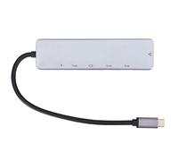 SALALIS USB C Hub 6 en 1 PD de Carga Rápida 87W Multifuncional para Mate20 Pro Aleación de Aluminio