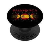 Salamanca Bandera España Vacaciones España PopSockets PopGrip Adhesivo