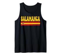 Salamanca Ciudad España Vintage Estética Vacaciones de Verano Camiseta sin Mangas