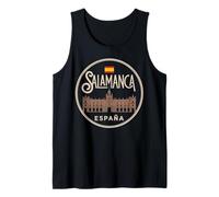 Salamanca España City Travel España Aventura Camiseta sin Mangas