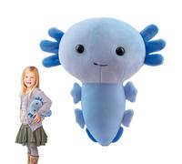 Salamander Plush Toy - Cute Axolotl Stuffed Animal, Soft Pillow Doll | Kids plushiess Gift, Valentine’s Day Present, Birthday Surprise, Blue and Pink Colors, Cozy Cuddly Toy for Children
