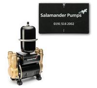 Salamander Pumps - CT Force 30TU Bomba de impulsor de latón - Presión de 3.0 bar - Doble extremo - Adecuado para cualquier sistema alimentado por gravedad (+ o -)
