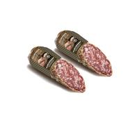 Salami Campagnolo en lonchas Salumi Pasini® | Elaborado artesanalmente con carne italiana | Pack de 2 lonchas | 2x200g