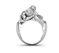 SALAN 2 Colores Amantes Abrazando Juntos Beso Anillos Mujeres Boda Compromiso Joyería Aniversario Regalo De Cumpleaños