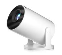 Salange - Mini proyector 2025 con WiFi y Bluetooth, portátil 4K, aplicaciones inteligentes, corto alcance 1080P, piedra clave automática, Android 11