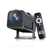 Salange Proyector inteligente compatible con Netflix, 4K/1080P nativo, mini proyectores portátiles de películas para exteriores, WiFi y Bluetooth, aplicaciones integradas, piedra clave automática