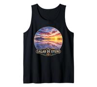 Salar de Uyuni Bolivia Atardecer Paisaje Naturaleza Viajes Camiseta sin Mangas