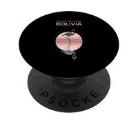 Salar de Uyuni Bolivia Flamingo Atardecer PopSockets PopGrip Adhesivo