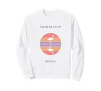 Salar de Uyuni Bolivia Flamingo Atardecer Sudadera