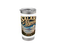 Salar de Uyuni Bolivia vacaciones Vintage Salar Viajes Vaso térmico de acero inoxidable de doble pared