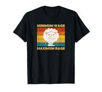 Salario mínimo León de rabia máxima Camiseta