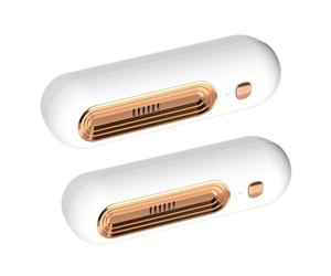 Salario Paquete de 2 desodorantes de zapatos sin químicos para tenis, eliminador de olores de zapatos de modo diario y fuerte para bolsos, botas, zapatos de cuero, refrigerador, armario, coche