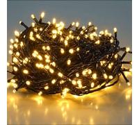 SALCAR 15m 220 Leds Cadena de Luces IP44 Impermeable, LED Luz Cadena Ligera Navidad, Led Cadena Luminosa con 8 Modos, Led Decoración Interior Exterior para Jardín Balcón Fiestas