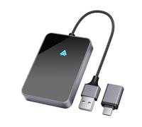 SALCAR Android Auto Wireless Adapter - 2025 | Convierte el coche Android con cable en inalámbrico | Compatible con Android 11 o superior | USB-C/A | 5.8GHz WiFi Wireless Car Dongle