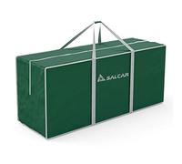 SALCAR Bolsa de armazenamento para árvore de Natal, Grande 130 cm para árvore de Natal Artificial de 1,8 m/2,1 m/2,4 m, tecido Oxford 600D, impermeável, à Prova de pó, dobrável, com alça - Verde