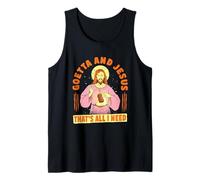 Salchicha De Goetta Goetta and Jesus That's All I Need Camiseta sin Mangas