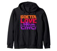 Salchicha De Goetta Love Cinci Sudadera con Capucha
