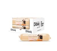 Salchicha para Perros Perrynat 800g - Dibaq. Alimento Completo para Perros. Snack y Entrenamiento. 80% Ingredientes Frescos. Sistema inmune Fuerte. (800, Pollo y champiñones)