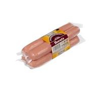 Salchichas cocidas bocata Hacendado de pollo y cerdo sabor ahumado 2 paquetes x 175 g Pack 2