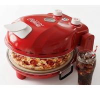 Salco Coca-Cola - Horno profesional de piedra para pizzas crujientes, 1400 W de alto rendimiento, modelo SPM-900CC
