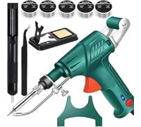 Saldatrice laser per metalli Saldatrice laser portatile Saldatrice laser industriale a riscaldamento interno,producción DIY (Verde)