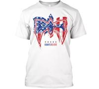 Sale Ultimate Warrior USA tee T Shirt Made in The USA SizeWhiteXXL