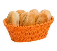 Saleen 2039281 Papelera cónico Anaranjado Oval 26 x 18,5 x 9 cm