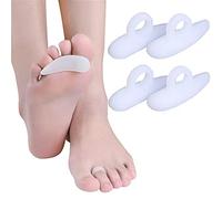 Salefun Original - Almohadilla para dedos de martillo - 4 almohadillas de gel para dedos de martillo - Ranura única - Alivio del dolor de dedos de los pies