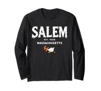 Salem 1626 Massachusetts MA Halloween Duck Witch Costume Manga Larga