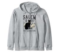 Salem 1692 Se perdieron un Gato de Halloween Salem juicios de Brujas Sudadera con Capucha