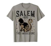Salem 1692 Se perdieron un Juicio de Brujas de Salem Mujeres Brujas Camiseta