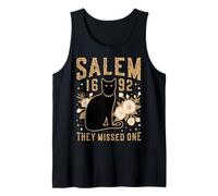 Salem 1692 Se perdieron un Juicio de Brujas de Salem Mujeres Brujas Camiseta sin Mangas