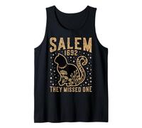 Salem 1692 Se perdieron un Juicio de Brujas de Salem Mujeres Brujas Camiseta sin Mangas