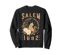 Salem 1692 Se perdieron una bruja juicio gato negro luna bruja Sudadera