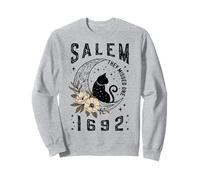 Salem 1692 Se perdieron una bruja juicio gato negro luna bruja Sudadera