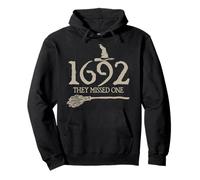 Salem 1692 They Missed One Witch Halloween Truco O Treat Sudadera con Capucha