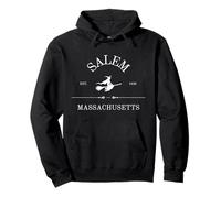 Salem, Massachusetts EST 1626, Víspera de Todos los Santos, Sudadera con Capucha