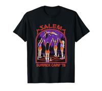 Salem Summer Camp Witch Sarcastic Retro Funny Adult Humor Camiseta