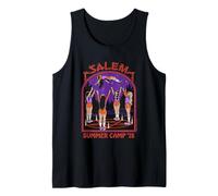 Salem Summer Camp Witch Sarcastic Retro Funny Adult Humor Camiseta sin Mangas