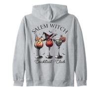 Salem Witch Cocktail Club Bebidas Halloween Witchy Estética Sudadera con Capucha